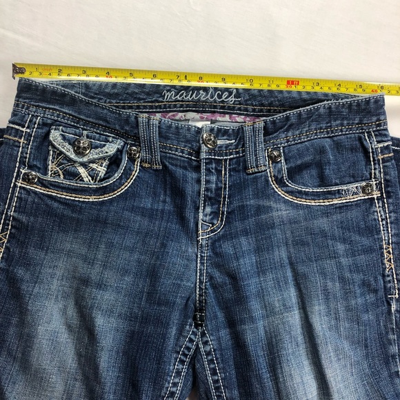 Maurice’s Mid Rise Capris Sz 9/10 - Picture 6 of 8